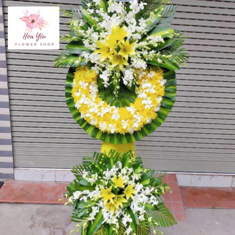 hoa tượng trưng cho đám tang 08